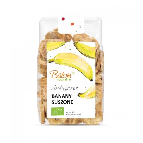 Banany suszone krążki 125g*BATOM*BIO