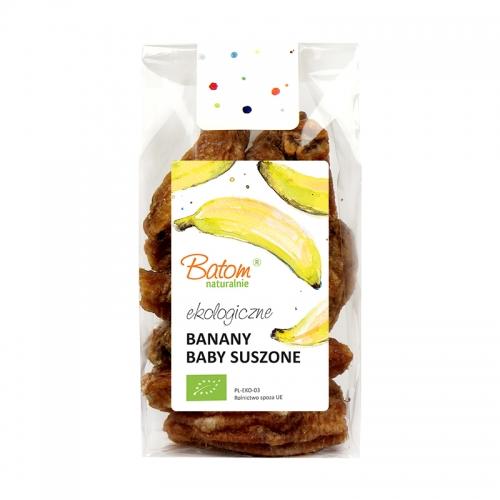 Banany mini / baby suszone 100g*BATOM*BIO