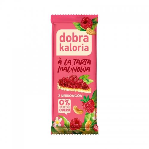 Baton z nerkowców à la tarta malinowa bez cukru 35g*DOBRA KALORIA*