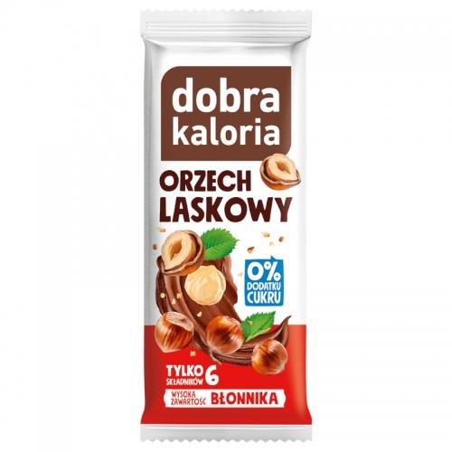 Baton daktylowy orzech laskowy bez cukru 35g*DOBRA KALORIA*