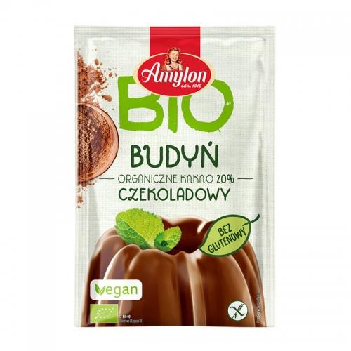 Budyń czekoladowy bezglutenowy 40g*AMYLON*BIO