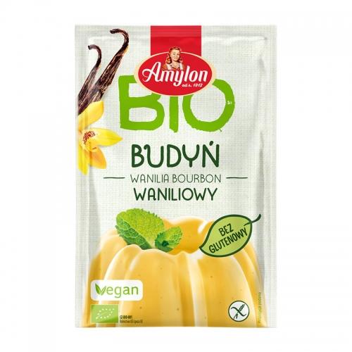 Budyń waniliowy bezglutenowy 40g*AMYLON*BIO