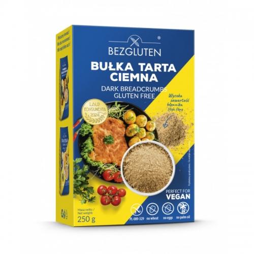 Bułka tarta ciemna bezglutenowa 250g*BEZGLUTEN*