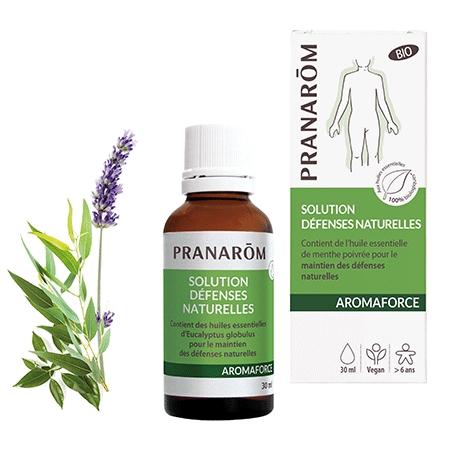 Mieszanka olejków **Aromaforce / Naturalna ochrona** na odporność 30ml*PRANARÔM*BIO suplement diety