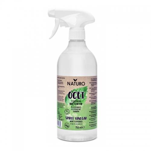 Ocet do czyszczenia o zapachu miętowym spray 750ml*NATURO*