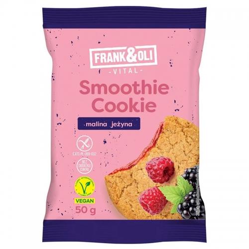 Ciasteczko miękkie Smoothie malina / jeżyna bezglutenowe 50g*FRANK&OLI*
