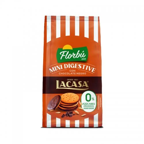 Ciastka w ciemnej polewie czekoladowej bez dodatku cukru 80g*FLORBU*