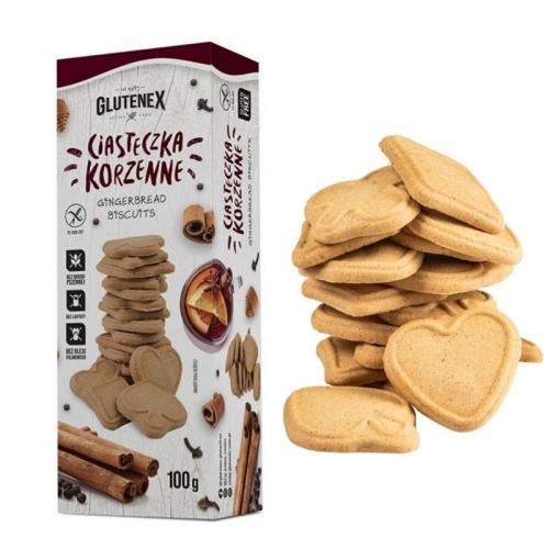 Ciasteczka korzenne bezglutenowe 100g*GLUTENEX* 