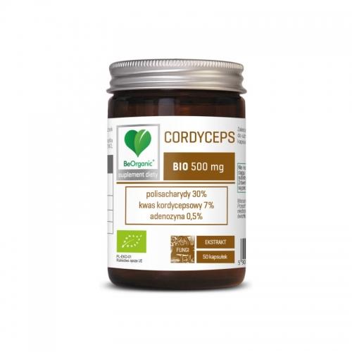 CORDYCEPS BEORGANIC 500MG x 50 KAPS. BIO 