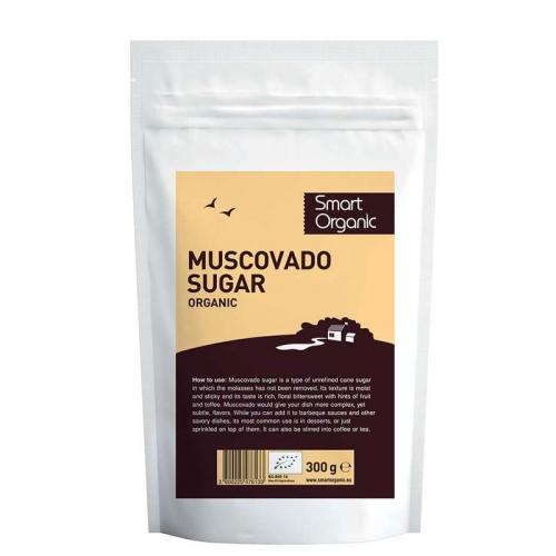 Cukier trzcinowy **Muscovado** 300g*SMART ORGANIC*BIO