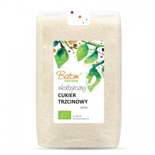 Cukier trzcinowy jasny 1kg*BATOM*BIO