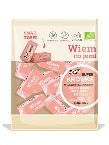 Cukierki **Krówki** bezmleczne toffi 150g*ME GUSTO*BIO