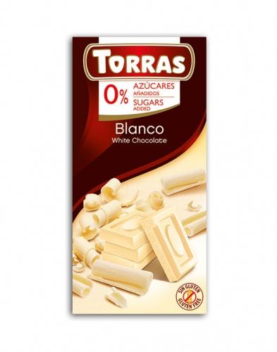 Czekolada biała 75g*TORRAS*