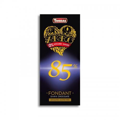 Czekolada gorzka 85% bez cukru 100g*TORRAS ZERO*