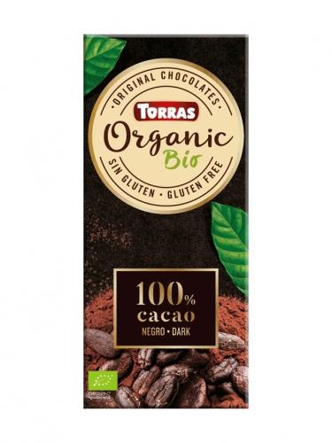 Czekolada gorzka 100% bezglutenowa 100g*TORRAS*BIO