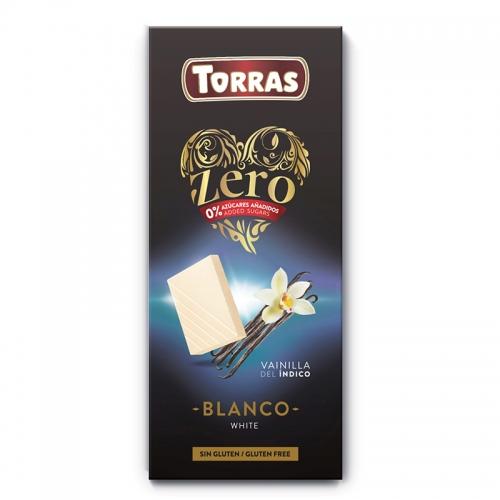 Czekolada biała / wanilia bez cukru 100g*TORRAS ZERO*