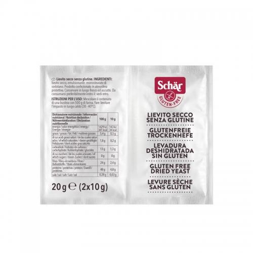 Drożdże suszone bezglutenowe 20g*SCHÄR*