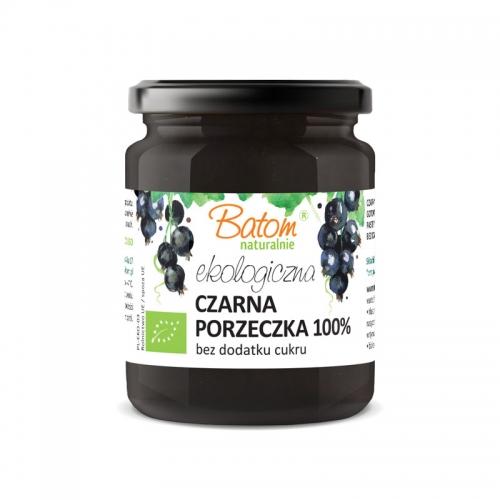 Dżem z czarnej porzeczki 100% bez dodatku cukru 260g*BATOM*BIO