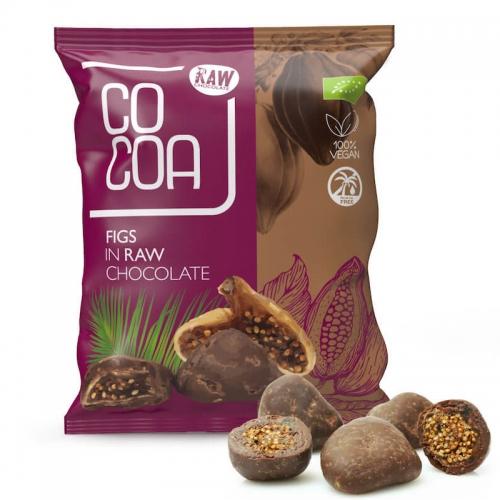 Figi w surowej czekoladzie 70g*COCOA*BIO