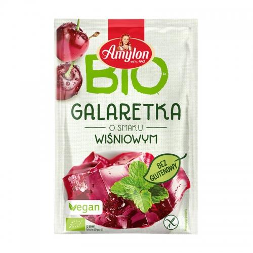 Galaretka wiśniowa w proszku 40g*AMYLON*BIO
