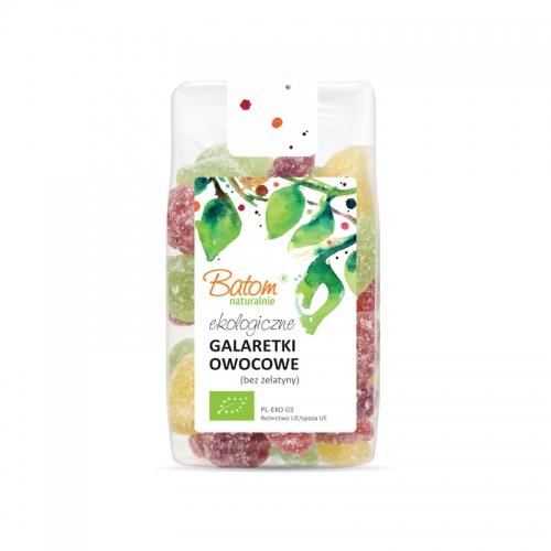 Galaretki owocowe bez żelatyny 125g*BATOM*BIO