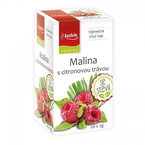 Herbatka malina i trawa cytrynowa ekspres 20T*APOTHEKE PREMIER*