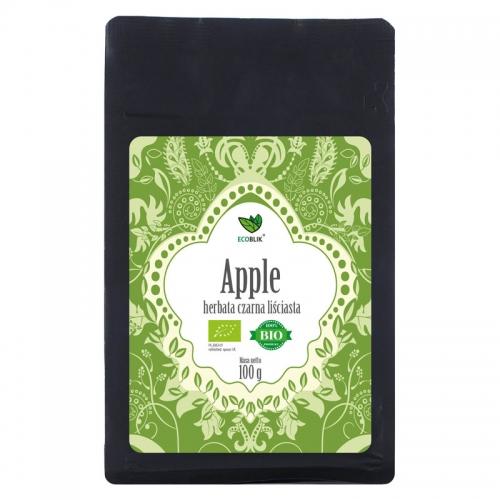 Herbata **Apple** czarna liściasta 100g*ECOBLIK*BIO