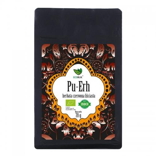 Herbata **Pu-Erh** czerwona liściasta 70g*ECOBLIK*BIO