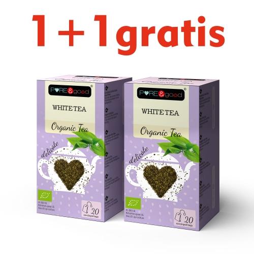 Herbata biała ekspres 20T*PURE&GOOD*BIO - PROMOCJA