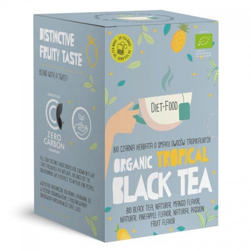 HERBATA CZARNA DIET-FOOD TROPICAL TOREBKI 2x20G 40G BIO 
