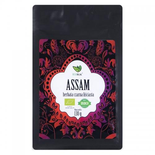 HERBATA ECOBLIK CZARNA ASSAM 130G BIO 