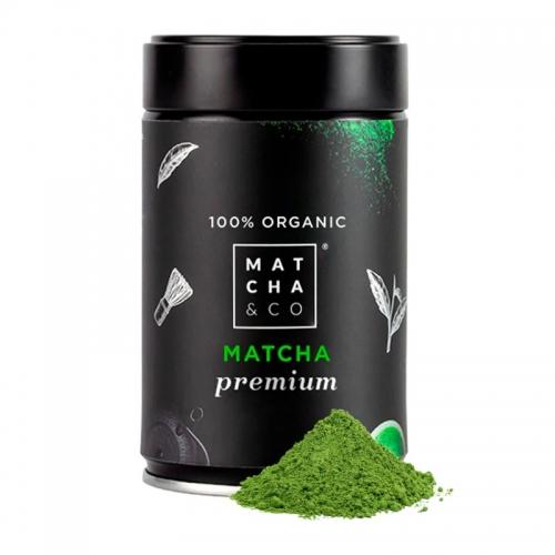 Matcha ceremonialna **Premium** 80g*MATCHA & CO*BIO