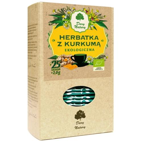 Herbatka **Z kurkumą** ekspres 25T*DARY NATURY*BIO