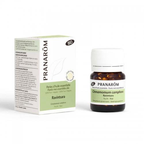 Kapsułki **Ravintsara / Cinnamomum camphora** kapsułki 60szt.*PRANARÔM*BIO suplement diety