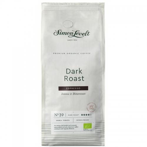 Kawa **Dark Roast** ziarnista 500g*SIMON LÈVELT*BIO