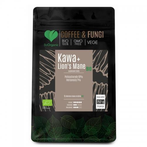 KAWA BEORGANIC ARABICA MIELONA + LION S MANE 252G BIO 