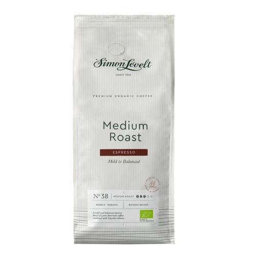 Kawa **Medium Roast** ziarnista 500g*SIMON LÈVELT*BIO