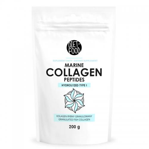 Kolagen rybny granulowany 200g*DIET-FOOD* suplement diety
