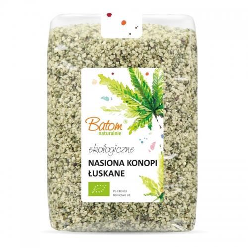 Konopie nasiona łuskane 1kg*BATOM*BIO