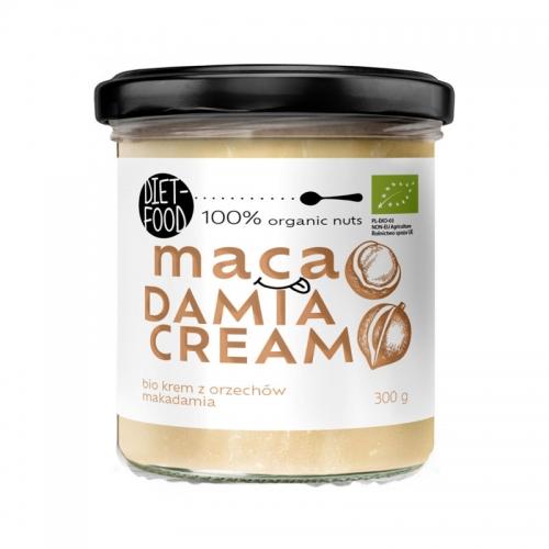 KREM DIET-FOOD Z ORZECHÓW MAKADAMIA 300G BIO 