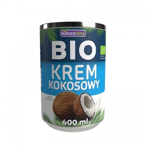 Krem kokosowy 17% w puszce 400ml*NATURAVENA*BIO