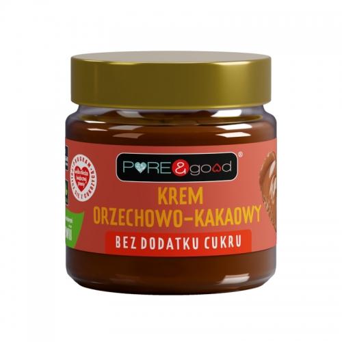 Krem orzechowo-kakaowy bez cukru 200g*PURE&GOOD* - najlepiej spożyć przed: 17.06.2025 - najniższa cena w okresie 30 dni przed promocją: 14,59zł