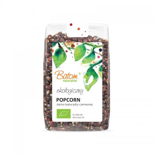 Kukurydza na popcorn czerwona 250g*BATOM*BIO