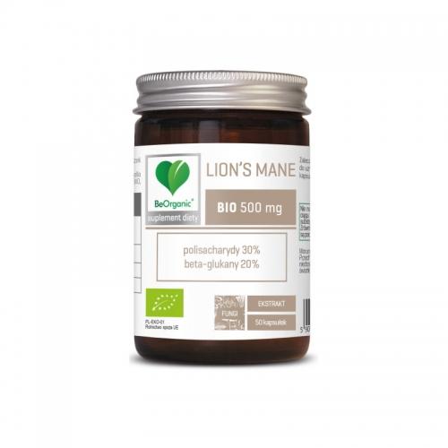 LION S MANE BEORGANIC 500MG x 50 KAPS. BIO 