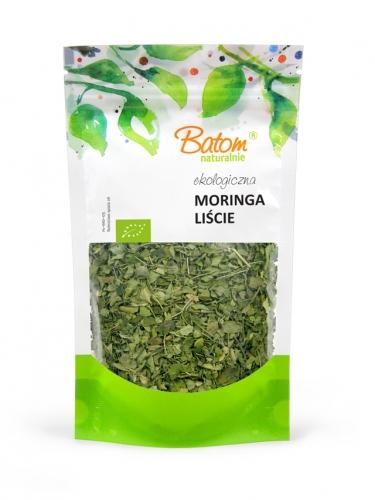 Liście Moringa / moringa olejodajna / drzewo chrzanowe 50g*BATOM*BIO - opakowanie zbiorcze po 6 szt.