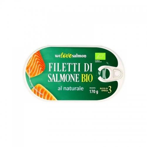 Łosoś filety w zalewie 170g*WE LOVE SALMON*BIO