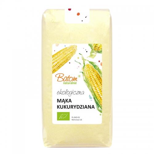 Mąka kukurydziana 500g*BATOM*BIO - opakowanie zbiorcze po 6 szt. 