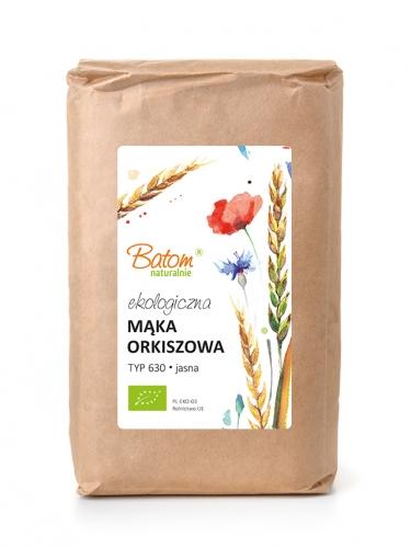 Mąka orkiszowa TYP 630 jasna 1kg*BATOM*BIO