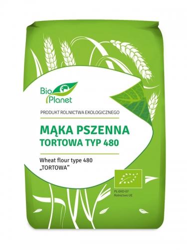 Mąka pszenna TYP 480 tortowa 1kg*BIO PLANET*BIO