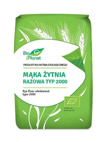 Mąka żytnia razowa 1kg*BIO PLANET*BIO